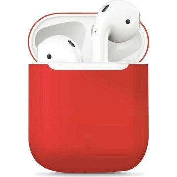 Zore Apple Airpods Uyumlu Airbag 13 Silikon Kırmızı Kılıf