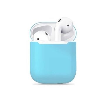 Zore Apple Airpods Uyumlu Airbag 13 Silikon Mavi Kılıf