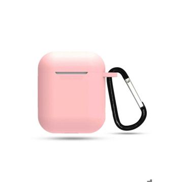 Zore Apple Airpods Uyumlu Pembe Açık Standart Silikon Kılıf