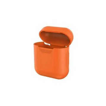 Zore Apple Airpods Uyumlu Turuncu Standart Silikon Kılıf