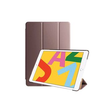 Zore Apple iPad 10.2 8. Nesil Uyumlu Gold Smart Cover Standlı 1-1 Kılıf