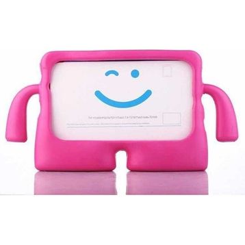 Zore Apple iPad 10.2 8. Nesil Uyumlu Pembe Koyu iBuy Standlı Tablet Kılıf