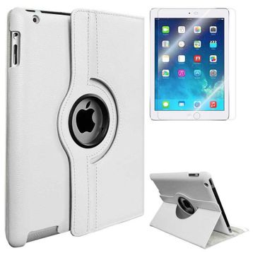 Zore Apple iPad Mini 2 3 Dönebilen Standlı - Siyah Kılıf