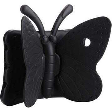 Zore Apple iPad Mini 2-3 Uyumlu Butterfly Standlı Siyah Tablet Kılıf