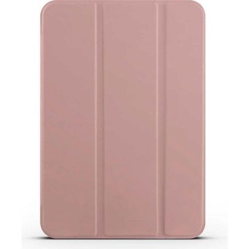 Zore Apple iPad Mini 2021 6. Nesil Uyumlu Rose Gold Smart Cover Standlı 1-1 Kılıf