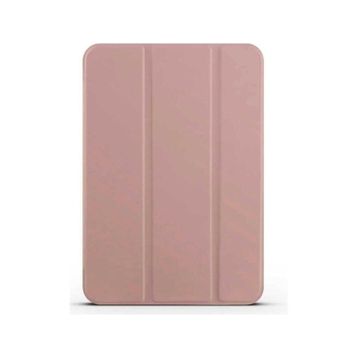 Zore Apple iPad Mini 2021 6. Nesil Uyumlu Rose Gold Smart Cover Standlı 1-1 Kılıf
