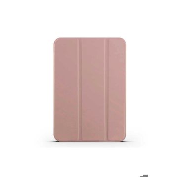 Zore Apple iPad Mini 2021 6. Nesil Uyumlu Rose Gold Smart Cover Standlı 1-1 Kılıf