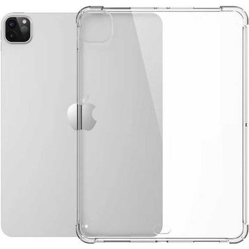 Zore Apple iPad Pro 12.9 2020 4. Nesil Güçlü Darbe Emici Silikon Kapak Nitro Antishock - Şeffaf Kılıf