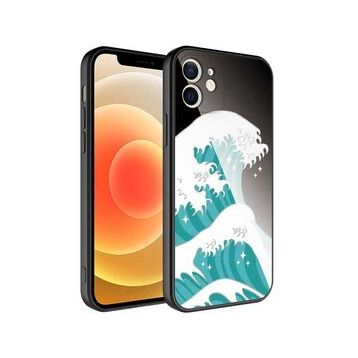 Zore Apple iPhone 11 Kamera Korumalı Desenli Sert Silikon Epoksi Kapak Kılıf