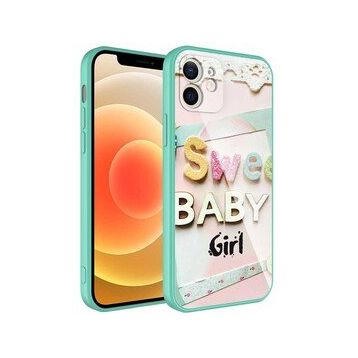 Zore Apple iPhone 11 Kamera Korumalı Desenli Sert Silikon Epoksi Kapak Kılıf