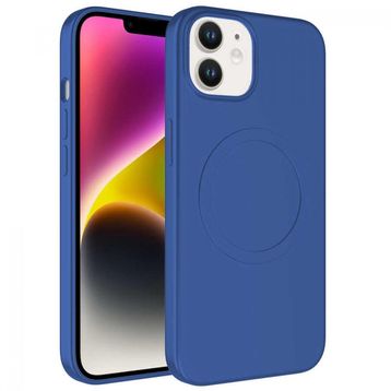 Zore Apple iPhone 11 Magsafe Wireless Şarj Özellikli Pastel Renk Silikon Plas Kapak Kılıf