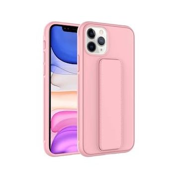 Zore Apple iPhone 11 Pro Qstand Katlanabilir Standlı Kılıf