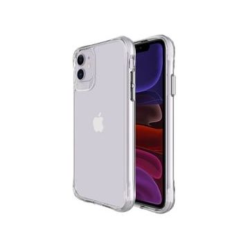 Zore Apple iPhone 11 Şeffaf Ultra İnce Airbag Tasarımlı Okka Kapak Kılıf