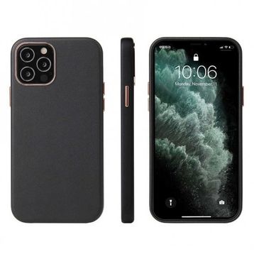 Zore Apple iPhone 12 Eyzi Deri Kamera Çıkıntılı Kapak Kılıf
