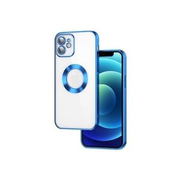 Zore Apple iPhone 12 Kamera Korumalı Logo Gösteren Omega Kapak Kılıf