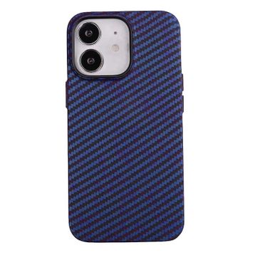 Zore Apple Iphone 12 Karbon Fiber Tasarımlı Karbono Kapak Kılıf