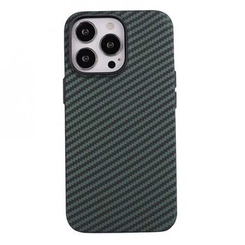 Zore Apple Iphone 12 Karbon Fiber Tasarımlı Karbono Kapak Kılıf