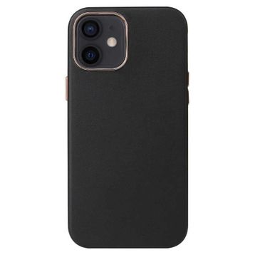 Zore Apple iPhone 12 Leathersafe Wireless Kapak Kılıf