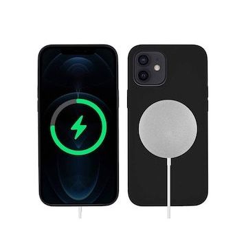 Zore Apple iPhone 12 Mini Silksafe Wireless Kapak Kılıf