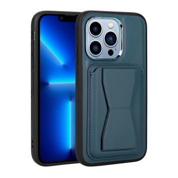 Zore Apple iPhone 12 Pro Kartlıklı Standlı ​Pu Deri Memo Kapak Kılıf