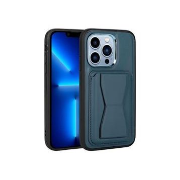 Zore Apple iPhone 12 Pro Max Kartlıklı Standlı ​Pu Deri Memo Kapak Kılıf