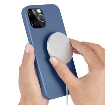 Zore Apple iPhone 12 Pro Max Silksafe Wireless Kapak Kılıf