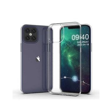 Zore Apple iPhone 12 Pro Max Süper Silikon Kapak Kılıf