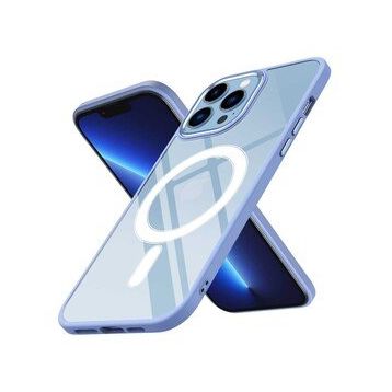 Zore Apple iPhone 12 Pro Max Wireless Şarj Özellikli Krom Magsafe Silikon Kapak Kılıf