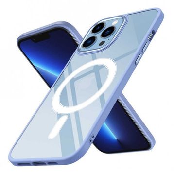Zore Apple iPhone 12 Pro Max Wireless Şarj Özellikli Krom Magsafe Silikon Kapak Kılıf