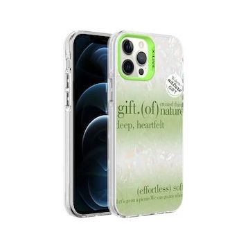 Zore Apple iPhone 12 Pro Mermer Desenli Marbello Kapak Kılıf