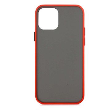 Zore Apple iPhone 12 Uyumlu Kırmızı Fri Silikon Kılıf
