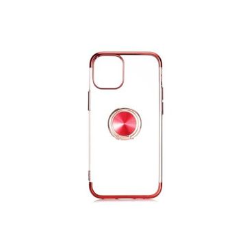 Zore Apple iPhone 12 Uyumlu Kırmızı Gess Silikon Kılıf
