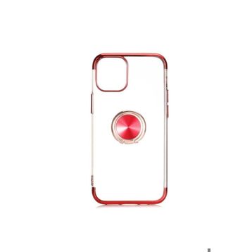 Zore Apple iPhone 12 Uyumlu Kırmızı Gess Silikon Kılıf