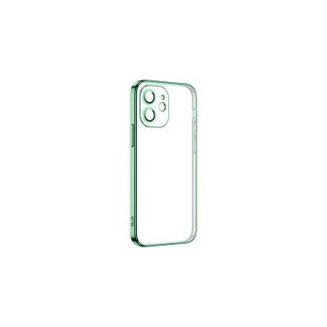 Zore Apple iPhone 12 Uyumlu Krep Kapak Açık Yeşil Kılıf