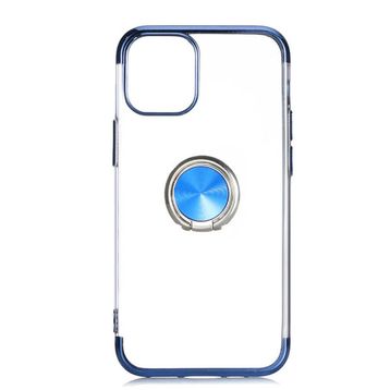 Zore Apple iPhone 12 Uyumlu Mavi Gess Silikon Kılıf