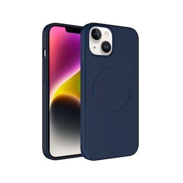Zore Apple iPhone 13 Magsafe Wireless Şarj Özellikli Pastel Renk Silikon Plastik Kapak Kılıf