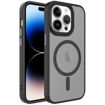 Zore Apple iPhone 13 Mat Arka Yüzey Wireless Şarj Özellikli Zore Flet Magsafe Kapak Kılıf