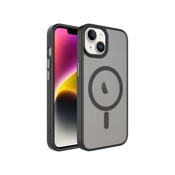 Zore Apple iPhone 13 Mat Arka Yüzey Wireless Şarj Özellikli Zore Flet Magsafe Kapak Kılıf