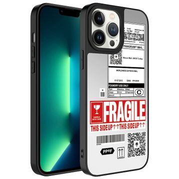 Zore Apple iPhone 13 Pro Aynalı Desenli Kamera Korumalı Parlak Mirror Kapak Kılıf