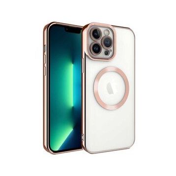 Zore Apple iPhone 13 Pro Max Magsafe Wireless Şarj Özellikli Setro Silikon Kılıf