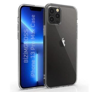 Zore Apple Iphone 13 Pro Max Süper Silikon Cep Telefonu Kılıfı