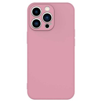 Zore Apple iPhone 13 Pro Max Uyumlu Pembe Koyu Mara Lansman Kapak Kılıf