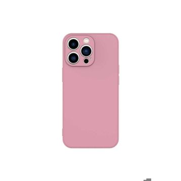 Zore Apple iPhone 13 Pro Max Uyumlu Pembe Koyu Mara Lansman Kapak Kılıf