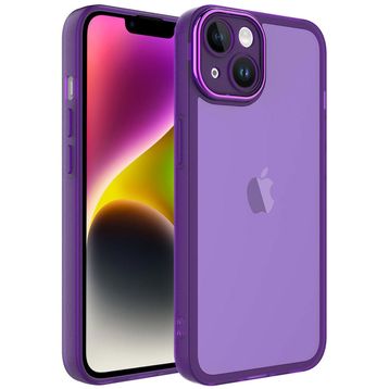 Zore Apple iPhone 14 Kamera Korumalı Transparan Post Kapak Kılıf