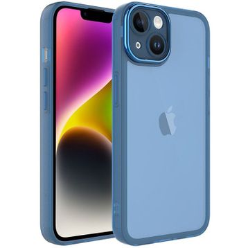 Zore Apple iPhone 14 Plus Kamera Korumalı Transparan Post Kapak Kılıf