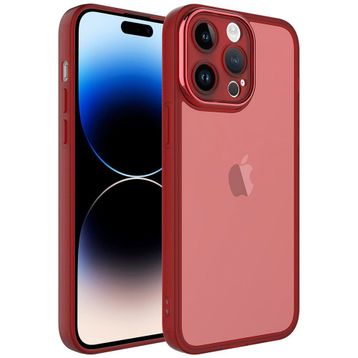 Zore Apple iPhone 14 Pro Kamera Korumalı Transparan Post Kapak Kılıf