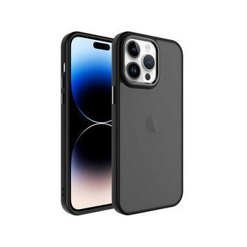 Zore Apple iPhone 14 Pro Max Buzlu Sert PC May Kapak Kılıf