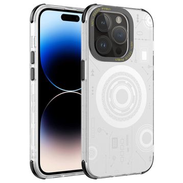 Zore Apple iPhone 14 Pro Max Wireless Şarj Özellikli Desenli Hot Kapak Kılıf