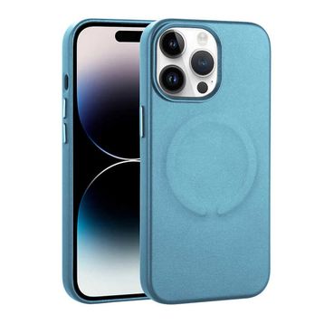 Zore Apple iPhone 14 Pro PU Deri Magsafe Wireless Şarj Özellikli Derix Kapak Kılıf