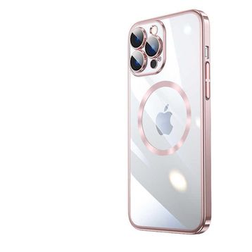 Zore Apple iPhone 14 Pro Wireless Şarj Özellikli Sert PC Riksos Magsafe Kapak Kılıf